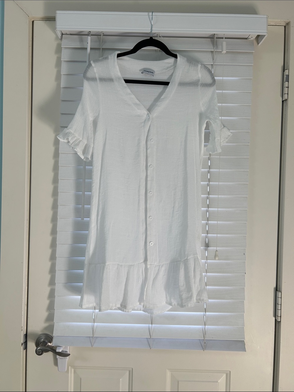 Charming Charlie White Swimsuit Cover-up.